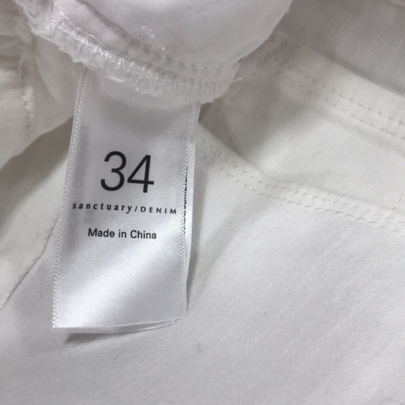 Sanctuary Connector Button Fly Kick Crop Jeans - Picture 7 of 11